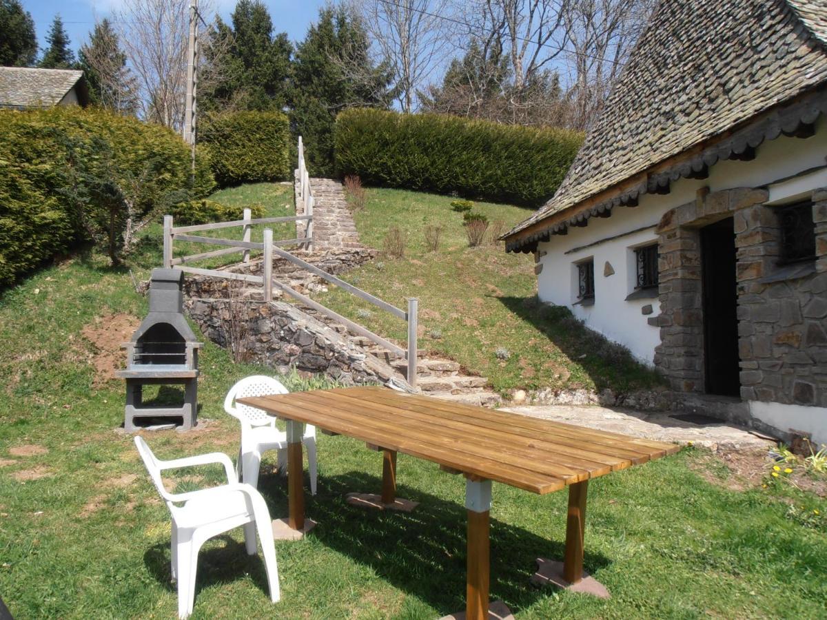 Chalet Avec Vue Panoramique Sur Le Plomb Du Cantal Villa Saint-Jacques-des-Blats Exteriör bild